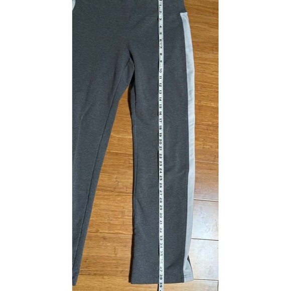 Boston Proper Chic Zippered Sport Coordinate Set - Sporty Gray/White Size Small - Picture 5 of 7